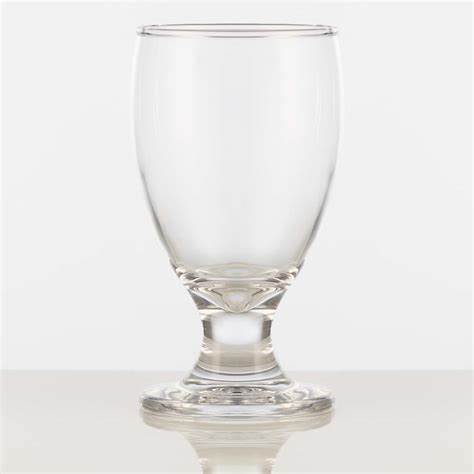 Glass Stemmed Goblet